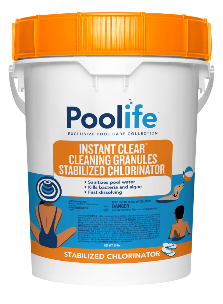 35lb Instant Clear Chlorine Granules Leisure Times