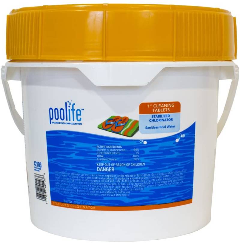 5lb 1" Chlorine Tablets Leisure Times